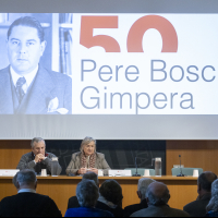 L’IEC commemora el cinquantè aniversari de la mort de Pere Bosch Gimpera amb una jornada sobre la seva influència en l’arqueologia catalana