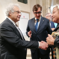 La presidenta de l’IEC assisteix al lliurament del Premi Internacional Catalunya 2024 a Amin Maalouf